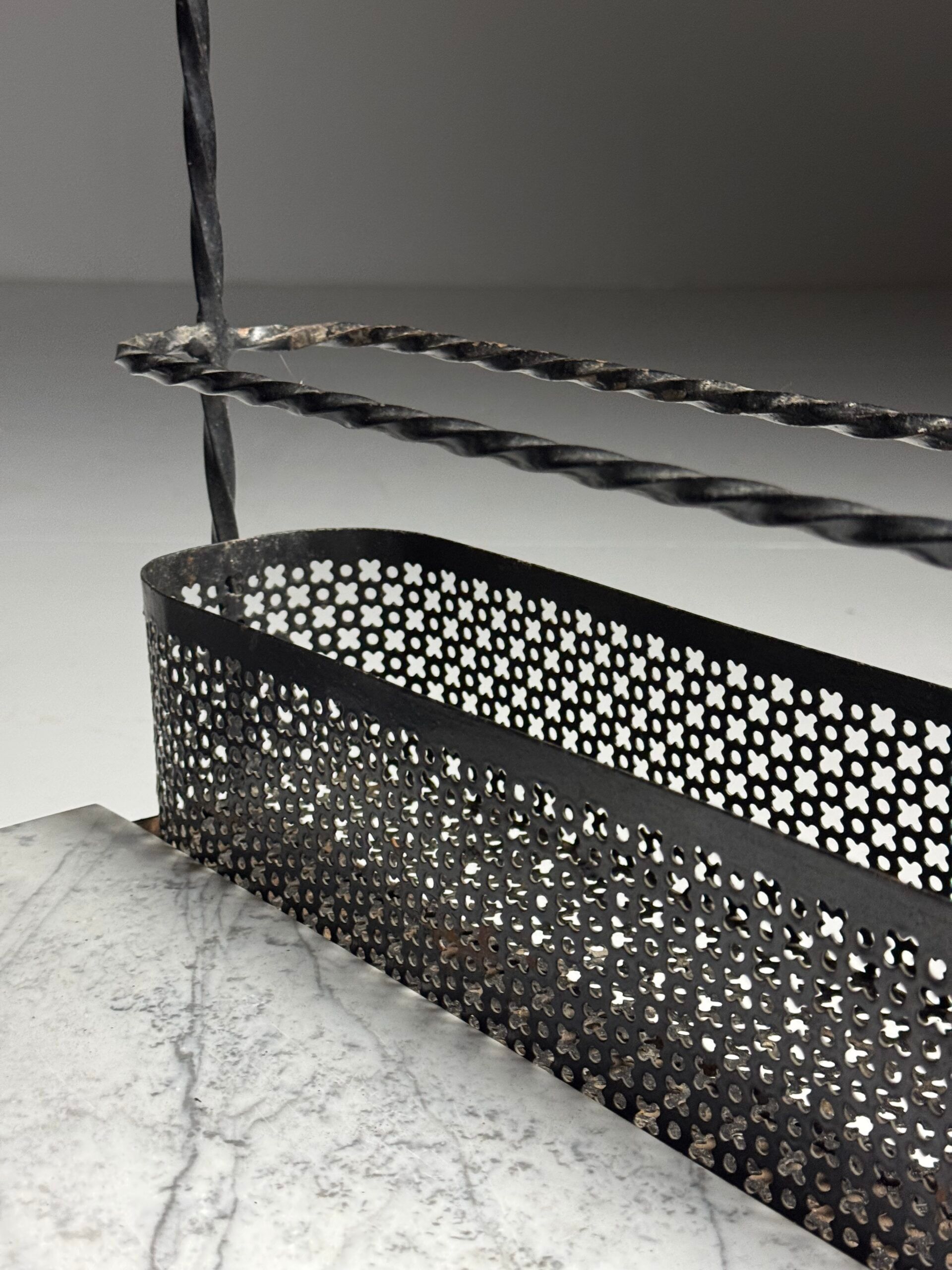 Side table drinks table marble