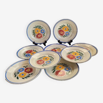 Assiettes plates