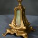 Paire de candélabres en régule doré et onyx – 1940