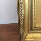 Miroir bois doré 65 cm x 45cm