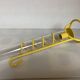 Large yellow spiral candlestick