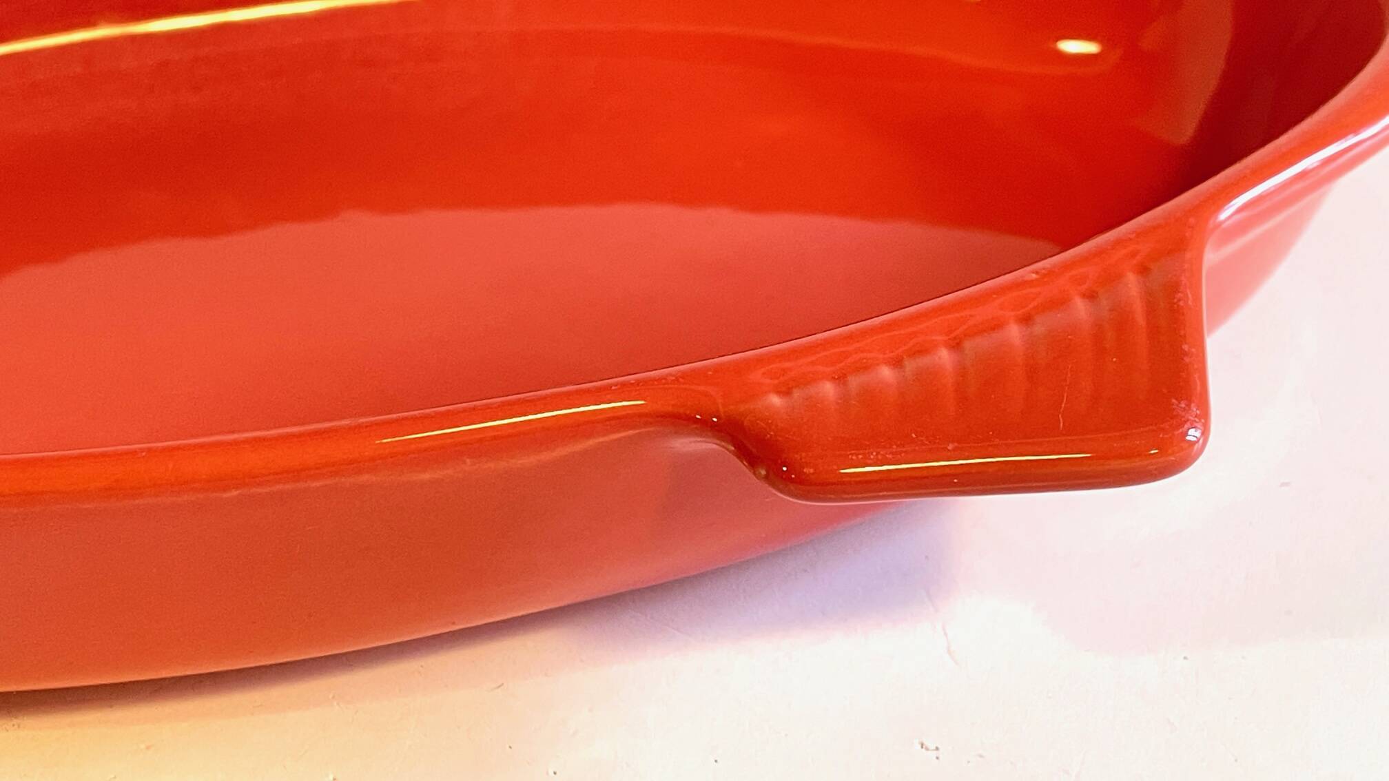 Emile Henry France ceramic dish FISH shape
