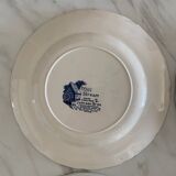 Blue Pyroblan Porcelain Plates