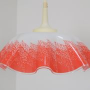 Mid-century Glass Pendant,1980