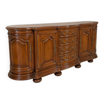 Very Merisier massive Louis XIV style Jean Pierre Ehalt