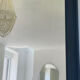 Old mirror Louis Philippe black ice mercury