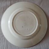 Plat de service terre de fer St Amand & Hamage modèle  Guadeloupe