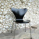 Chair 3107 butterfly series Arne Jacobsen for Fritz Hansen, 1966