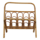 Rattan magazine holder