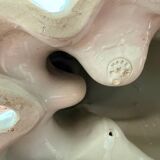 Leopard, Italian sculpture in glazed ceramic.