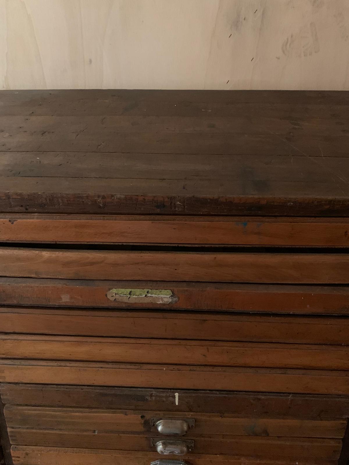 Printing cabinet 54 drawers