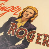 Carte fenêtre « fifth avenue girl », ginger rogers