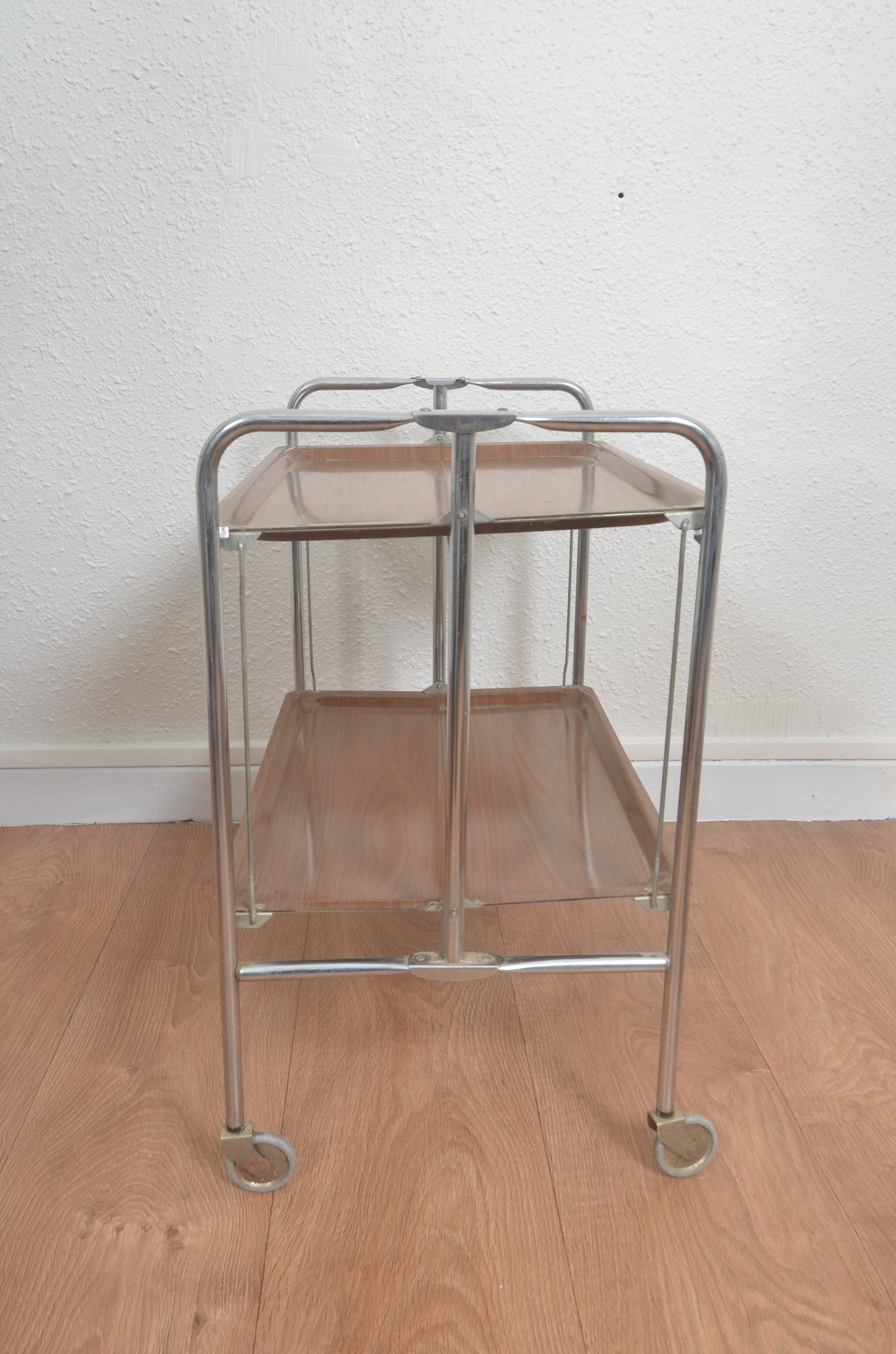 Vintage folding trolley