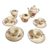 Dinette earthenware tea service