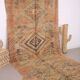 Peach Vintage Boujaad Rug 181 x 366 cm - Antique Rug - Berber wool rug