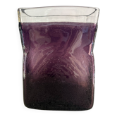 Bubble glass vase