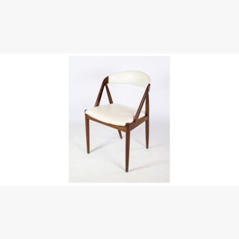 Chaise en bois de teck conçue par Kai Kristiansen, modèle 31