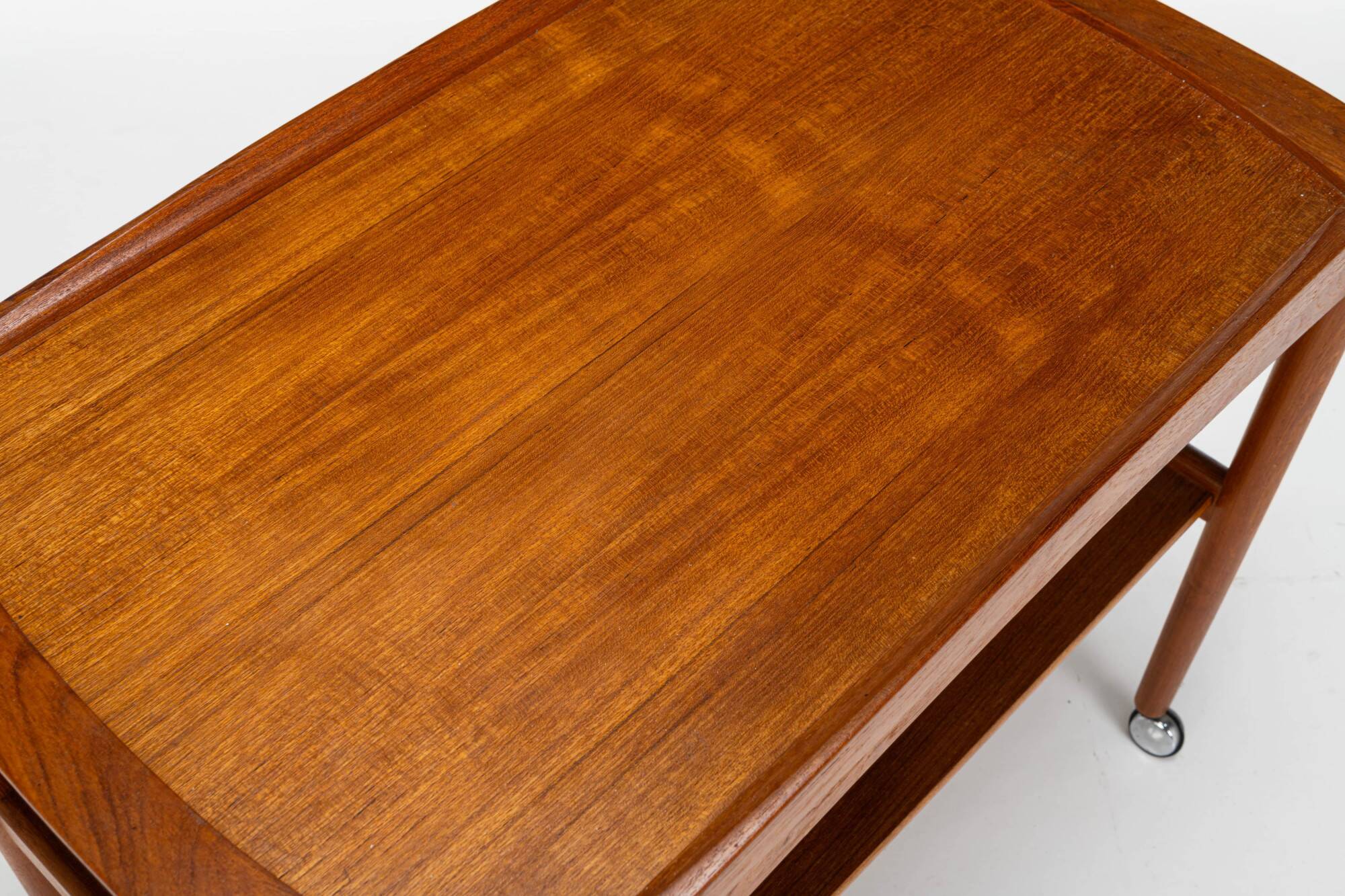 Danish Serving Trolley attributed to Poul Hundevad for Hundevad & Co, Denmark, 1960s