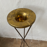 Cendrier italien avec bol en laiton