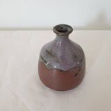 Small ceramic vase signed Montrond - Height 9.5cm