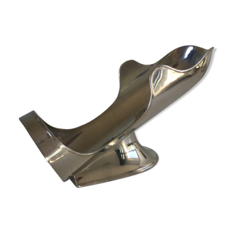 Elegant tin bottle holder by Royal pewter