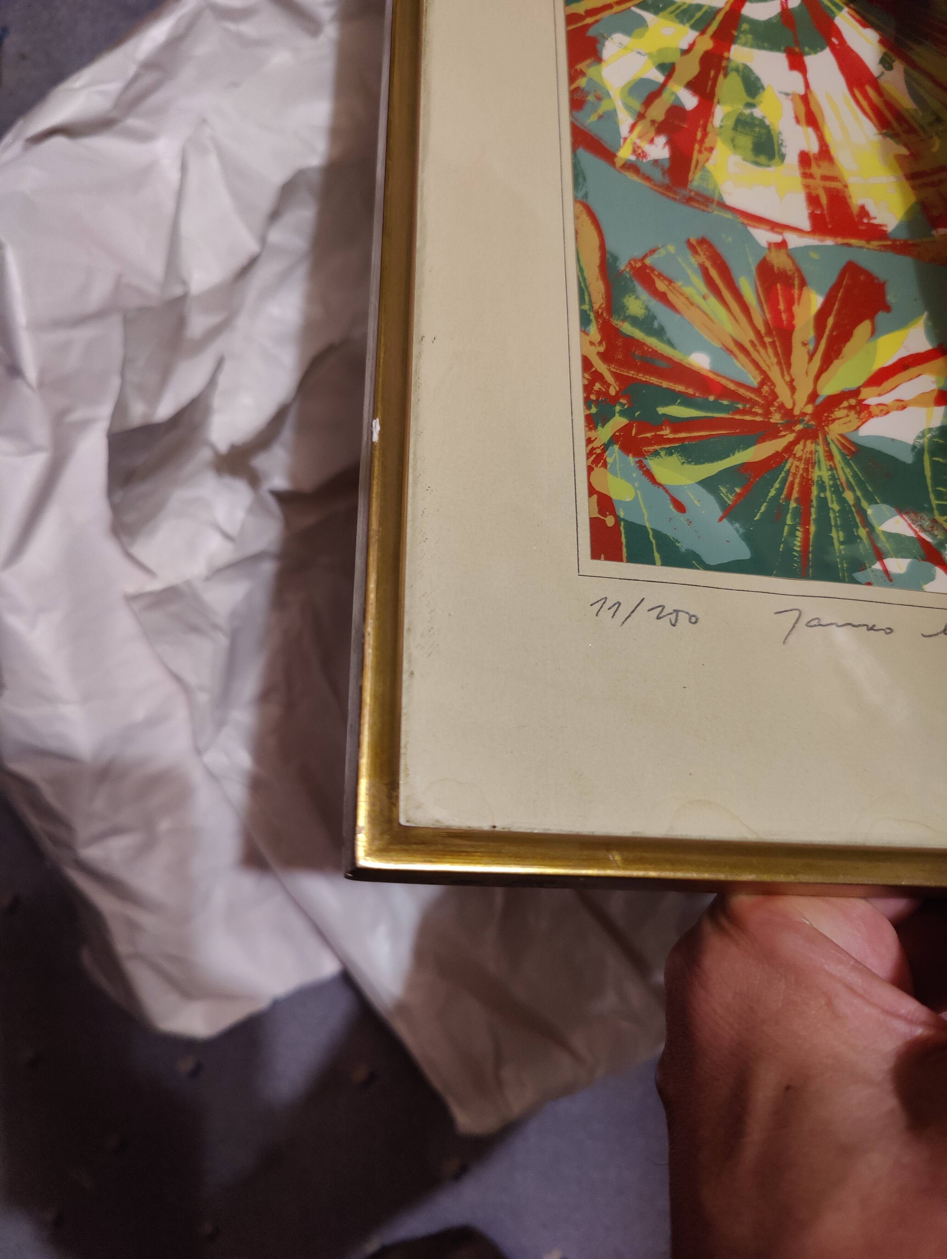 Lithographie de Janko Mihailovic numérotée signée, 1970