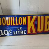 Enamelled plate "kub broth"