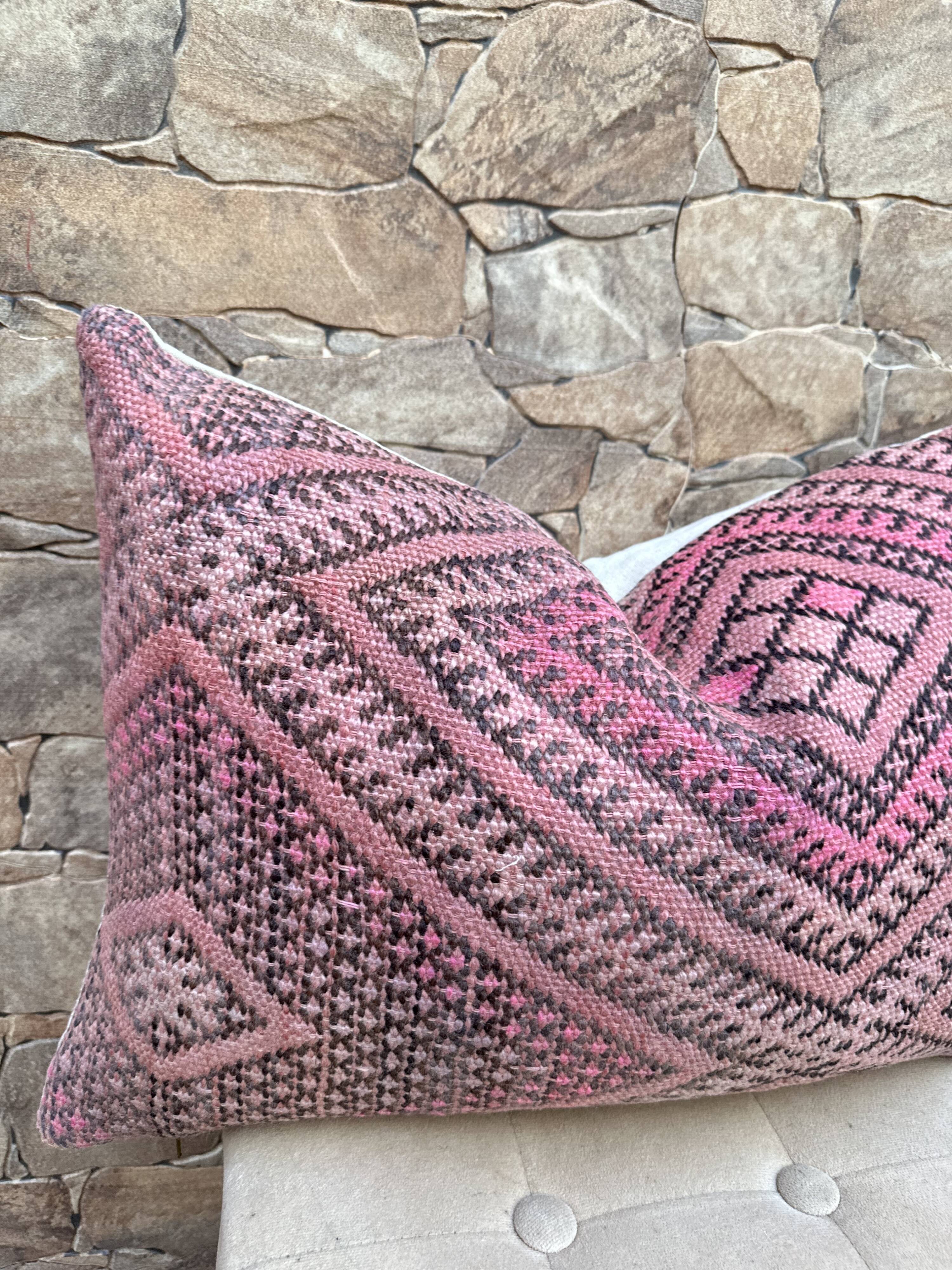 Housse de coussin marocain berbère vintage