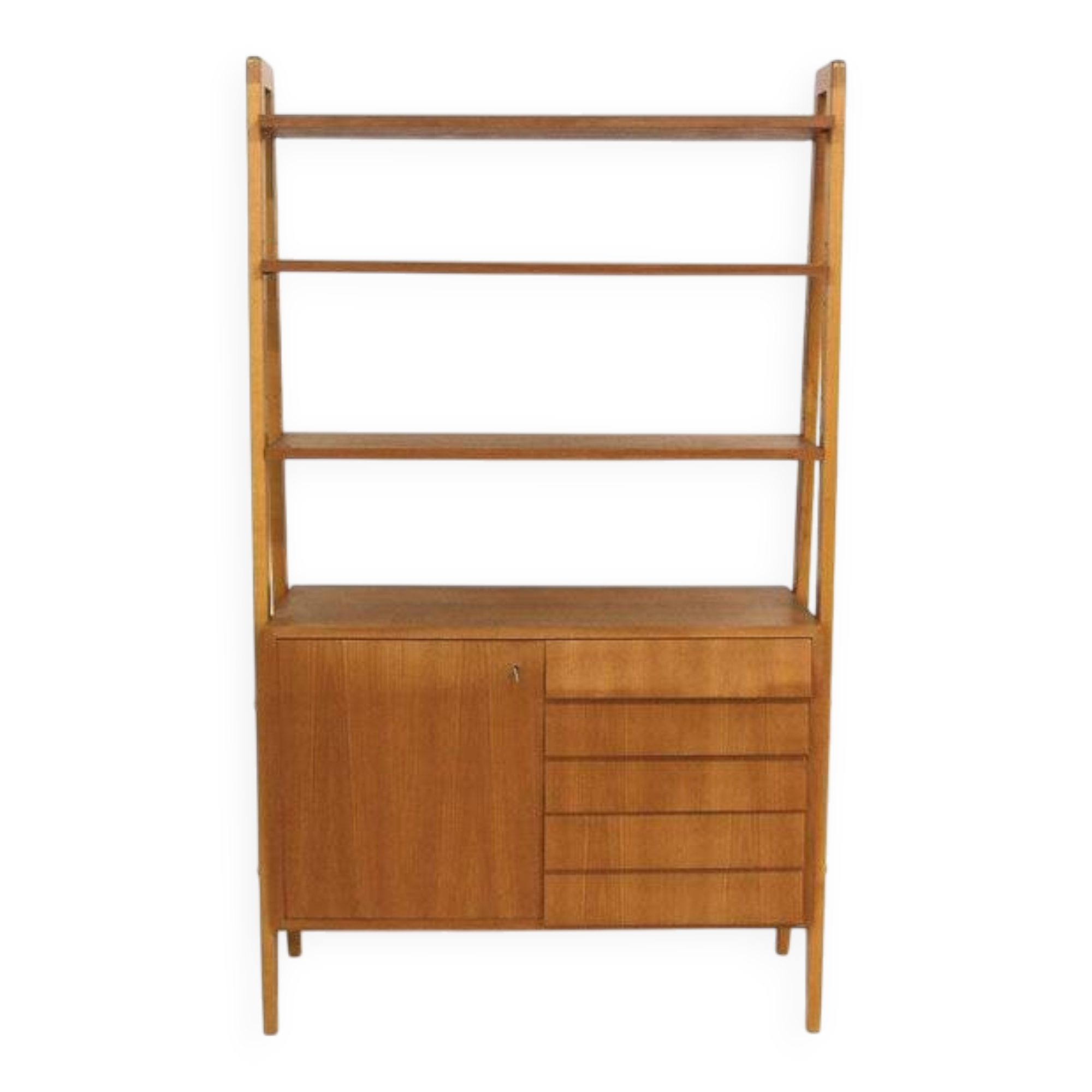 Scandinavian "Tema" teak bookcase, Möbel-Ikea, Sweden, 1960