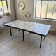 Dining table tiled 1950 dlg Capron