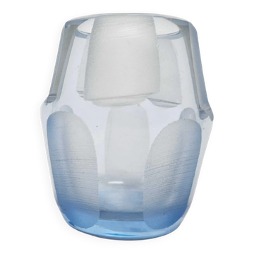 Vase en cristal bei pologne postmodernisme