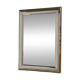 Vintage Disco Mirror Deknudt – Multi-Level Beveled Mirror Frame from the 1970s
