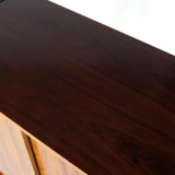 Vintage Danish retro hi-fi furniture in rosewood