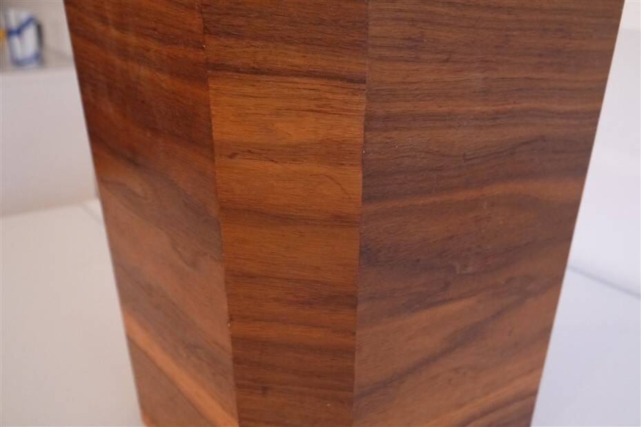 Danish teak wastepaper basket 1960