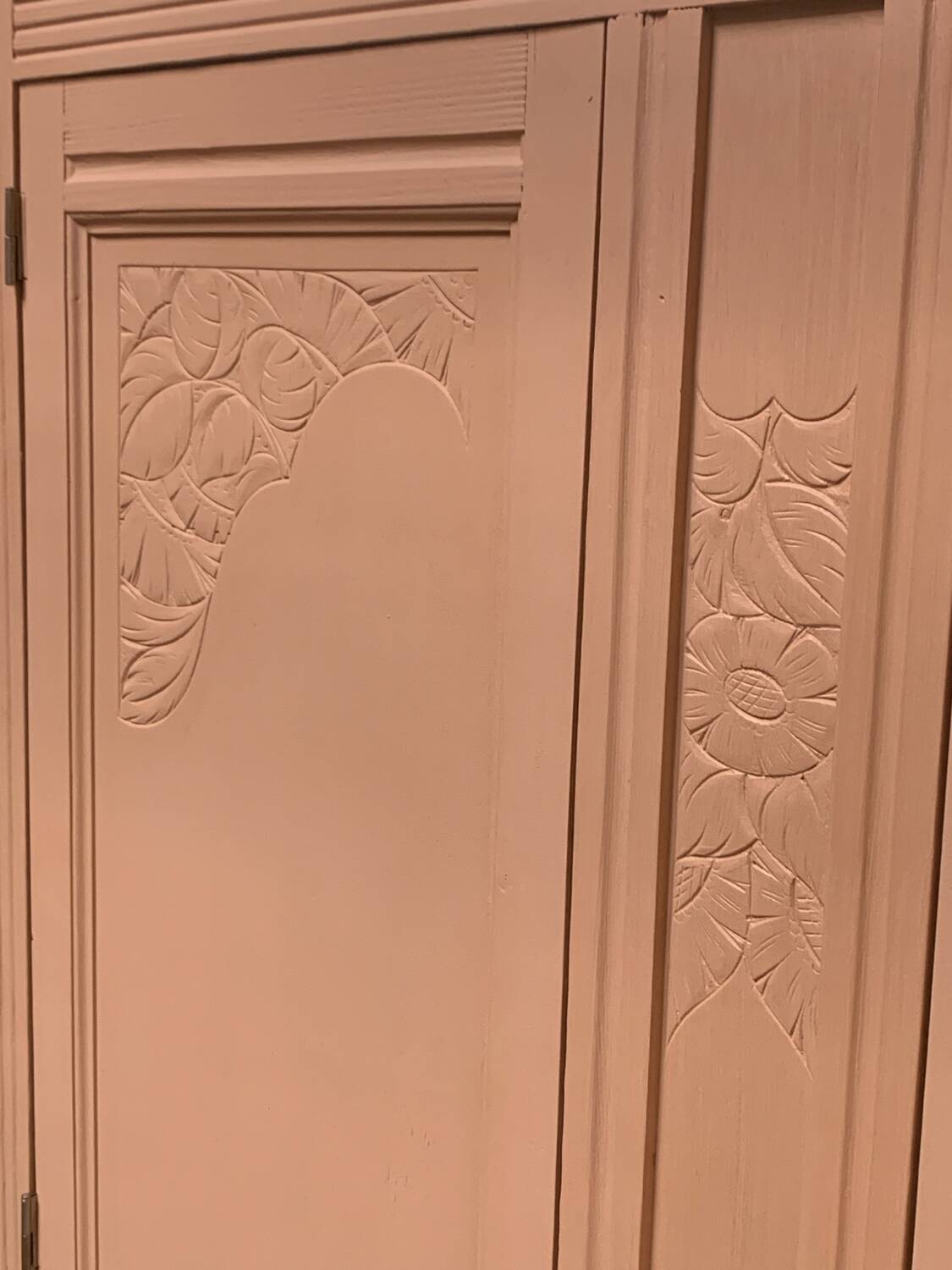Parisian terracotta wardrobe