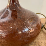 Vintage stoneware floor lamp