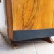 Art Deco walnut burl bar