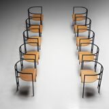 Postmodern "Tokyo" Armchairs by Rodney Kinsman for Bieffeplast, Italy, 1980s