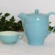 Teapot and its milk pot