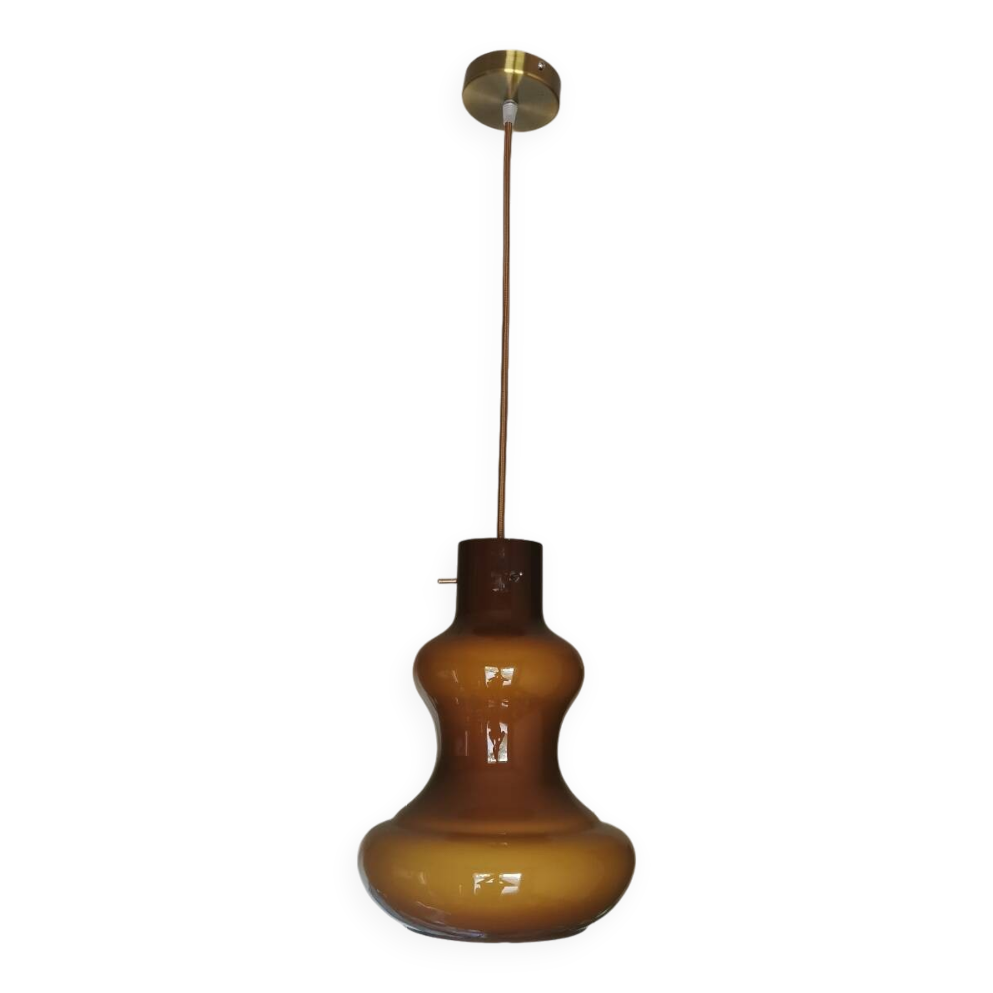 Murano glass pendant lamp Missimo Vignelli