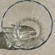 Large baluster vase in fluted crystal from the Daume house, France.