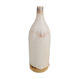 French soliflore vase in enamelled sandstone