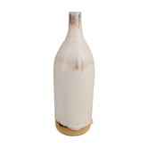 Vase soliflore français en grès émaillé