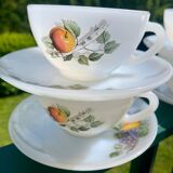 Arcopal Fruit of France Vintage Mugs
