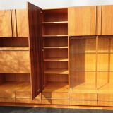 Library living Luigi Bartolini Italian design 1970