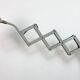 Grey German Industrial Scissor Wall Lamp from SIS, 1960s