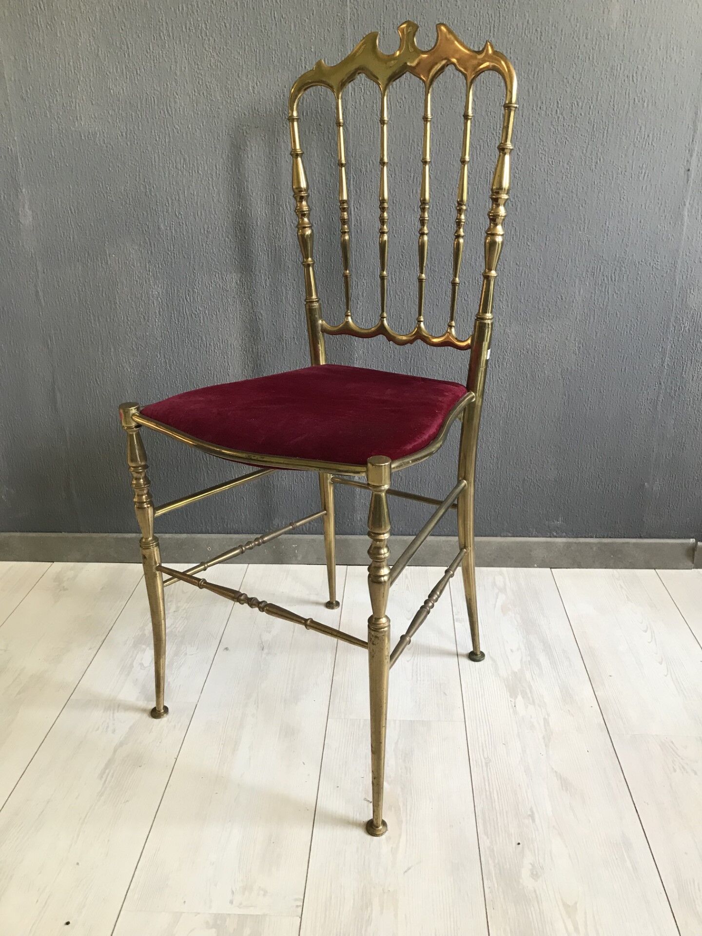 Chiavari vintage chair Giuseppe Gaetano Descalzi
