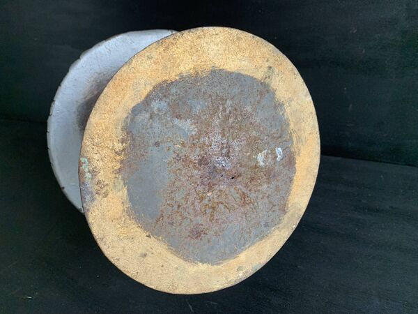 Présentoir à étages en tôle fait à la main, XIXe siècle