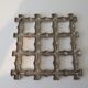 Vintage faux bamboo trivet, Hollywood Regency style