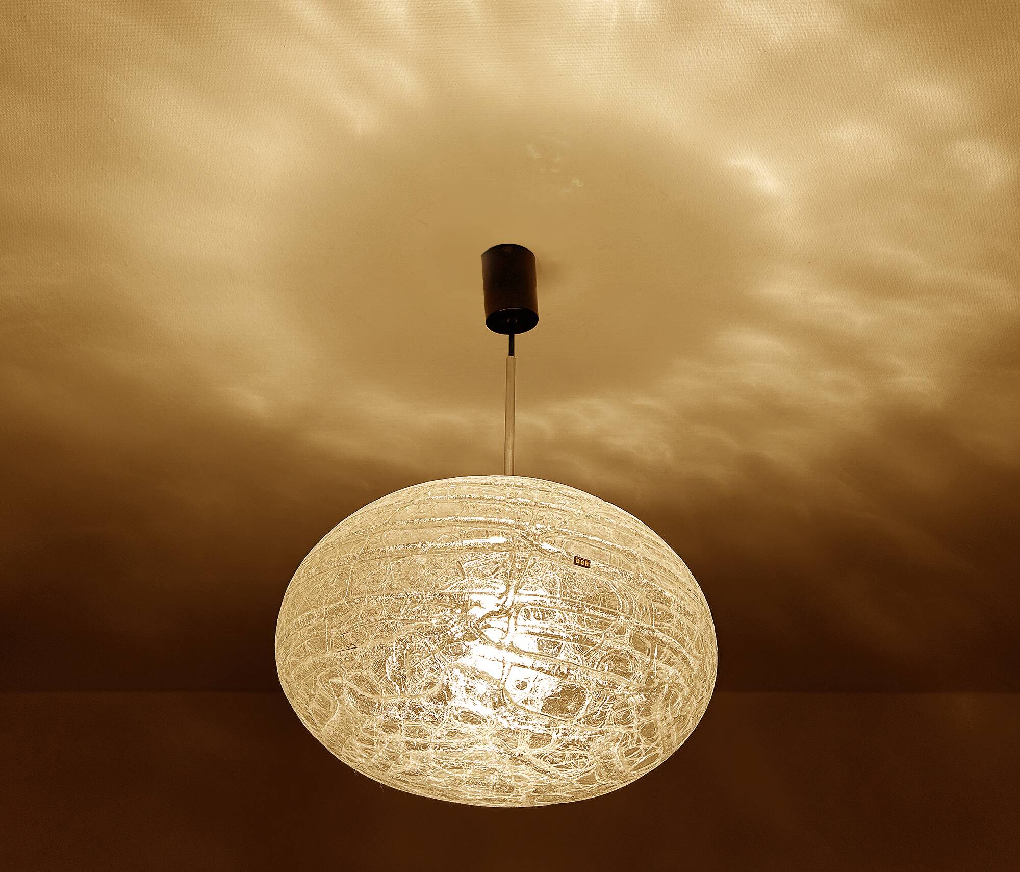 Vintage Murano Glass Pendant Light, 70s